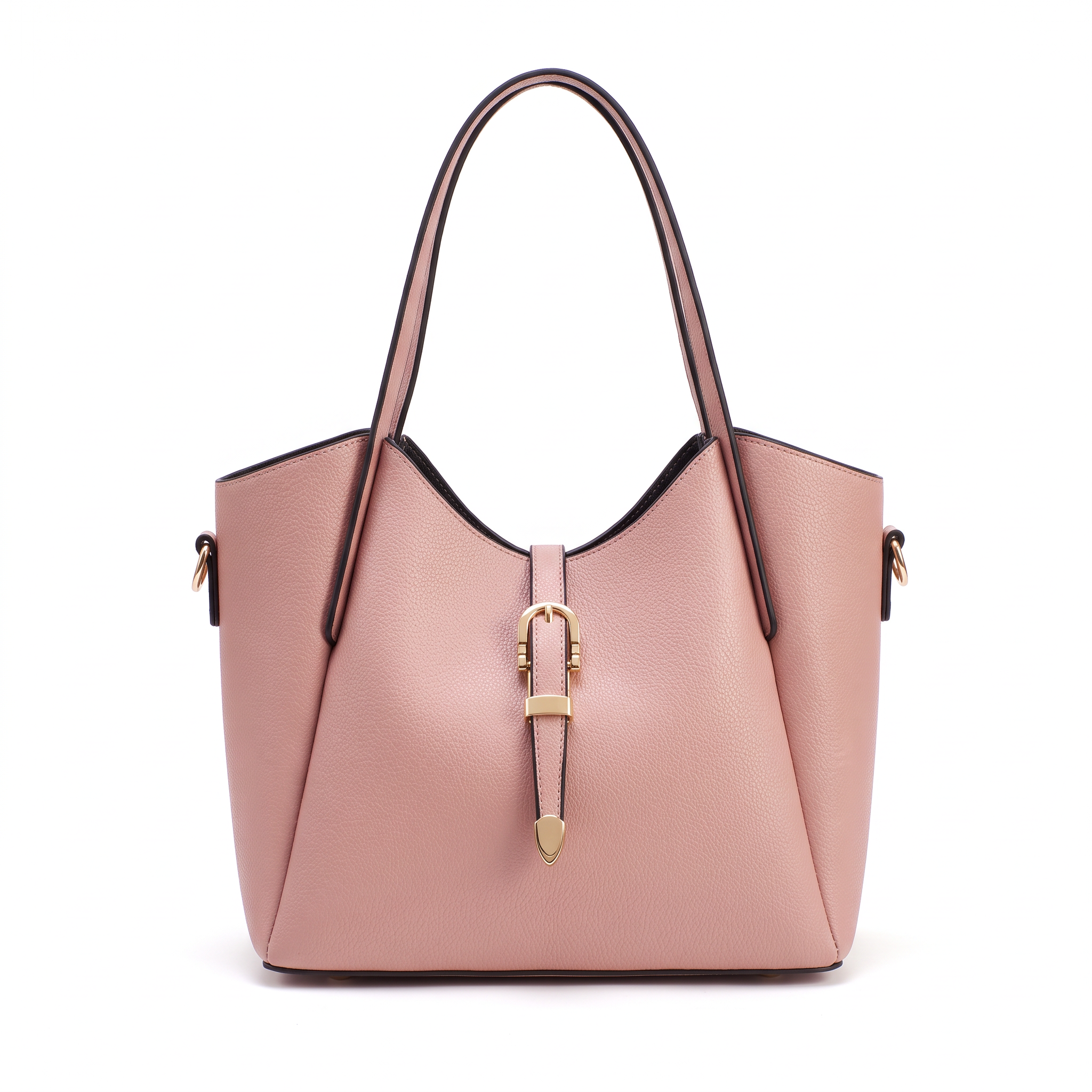 Sac GIULIA rose, vue de face