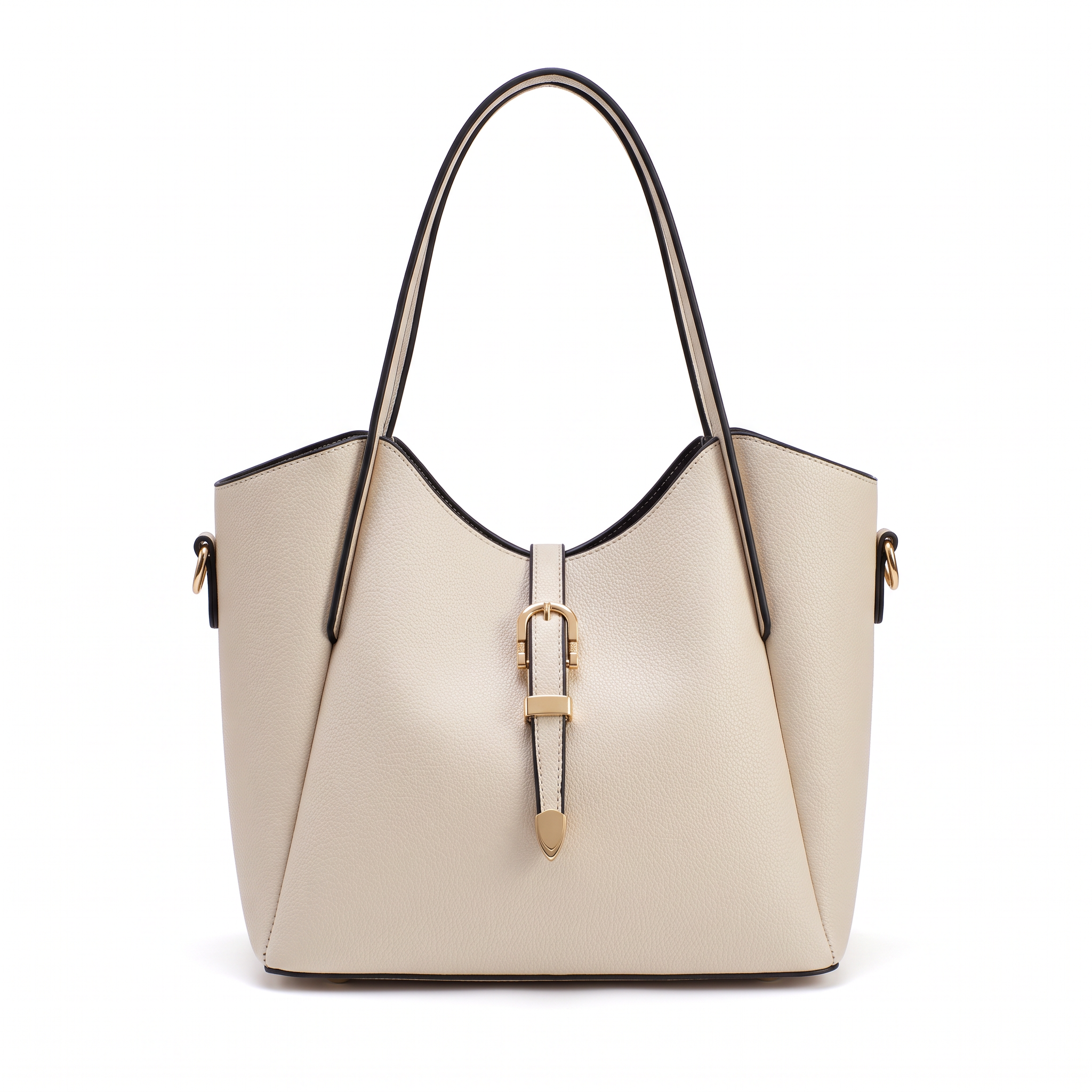 Sac GIULIA beige, vue de face