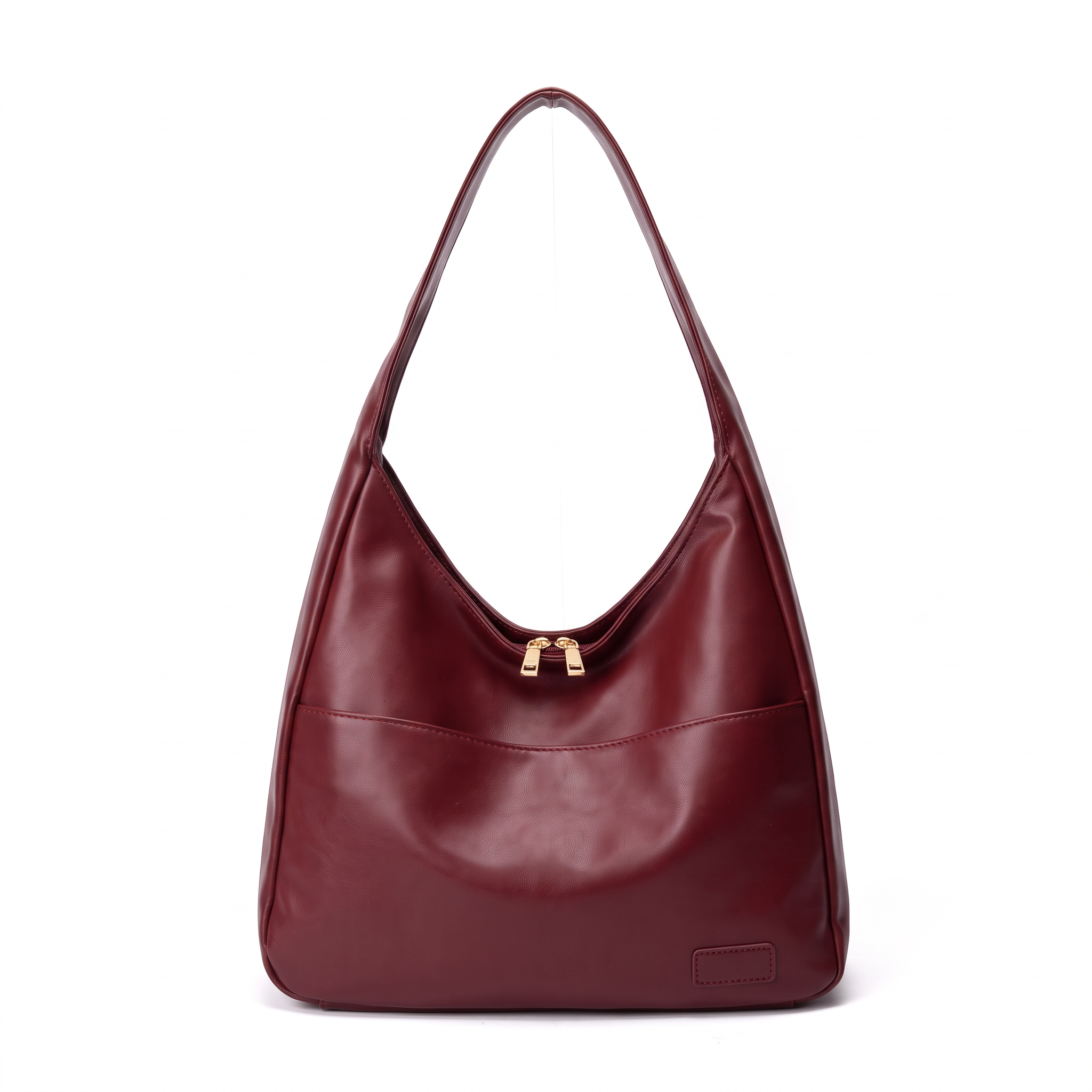 Sac DAKOTA rouge bordeaux, vue de face