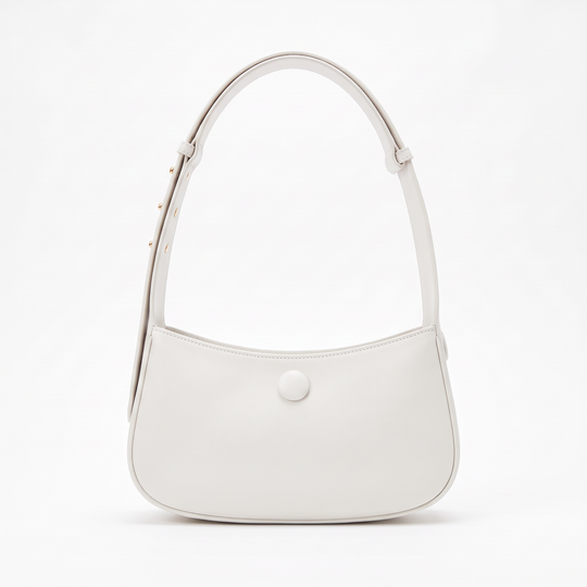 Sac LUCIA blanc, vue de face