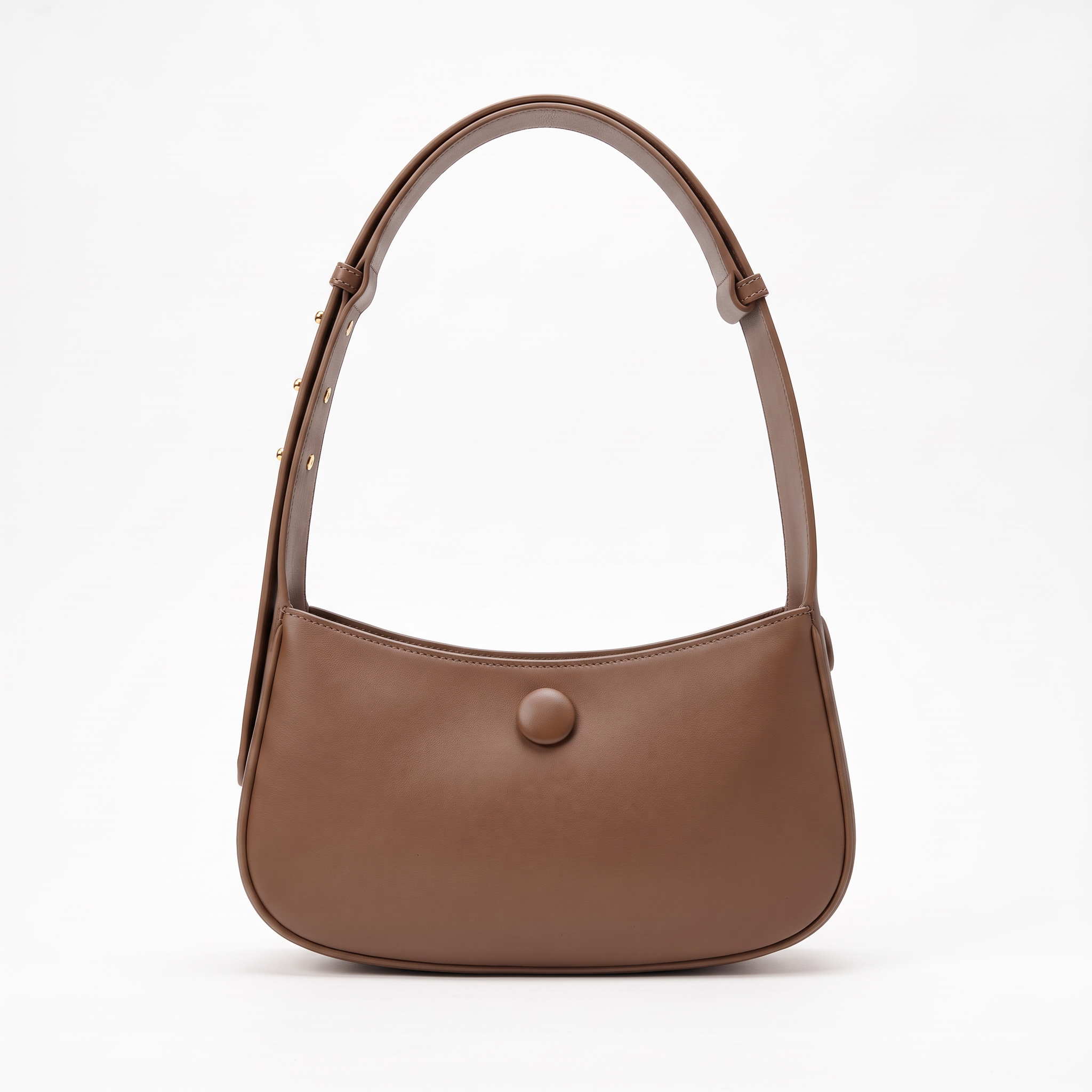 Sac LUCIA marron, vue de face