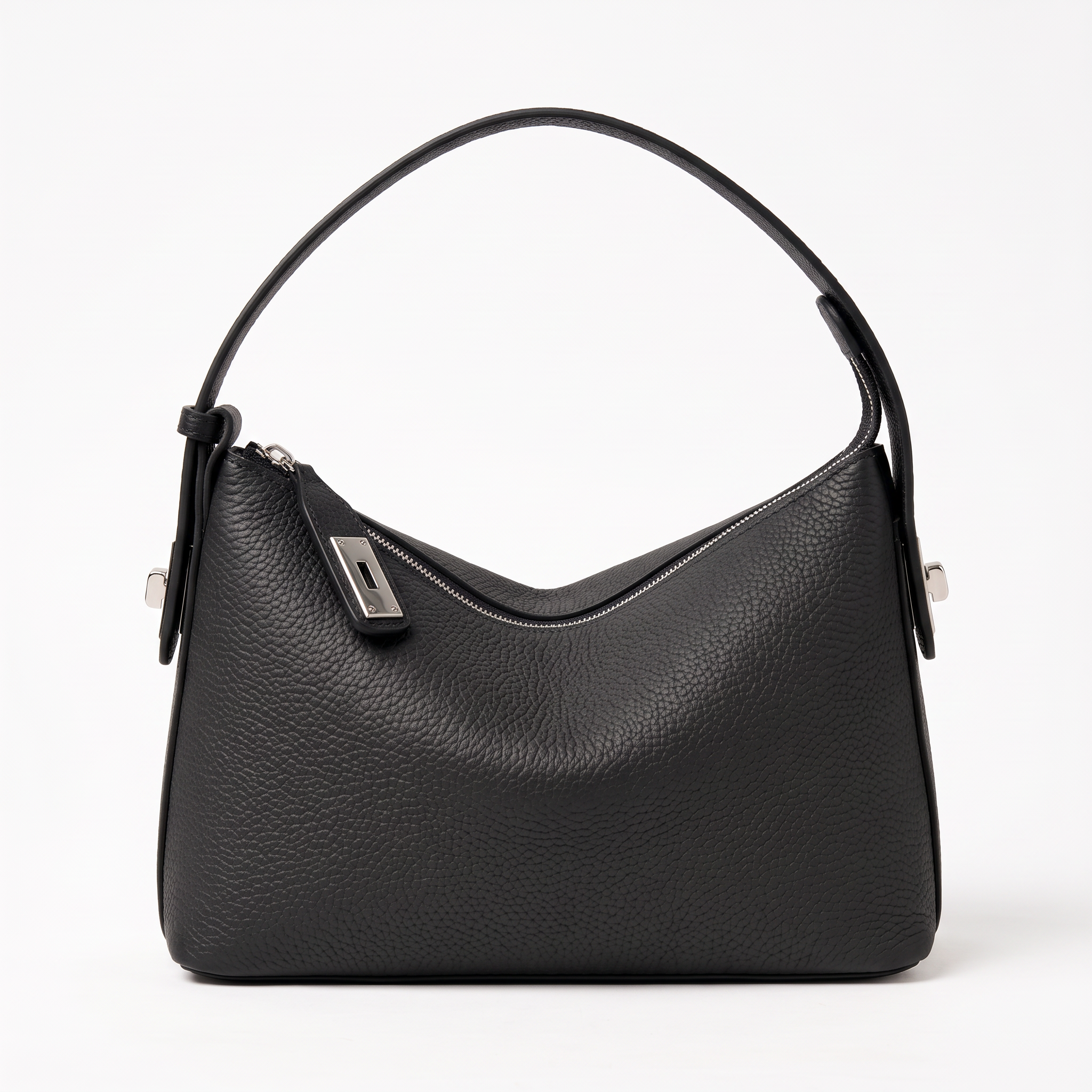 Sac BRUNA noir, vue de face