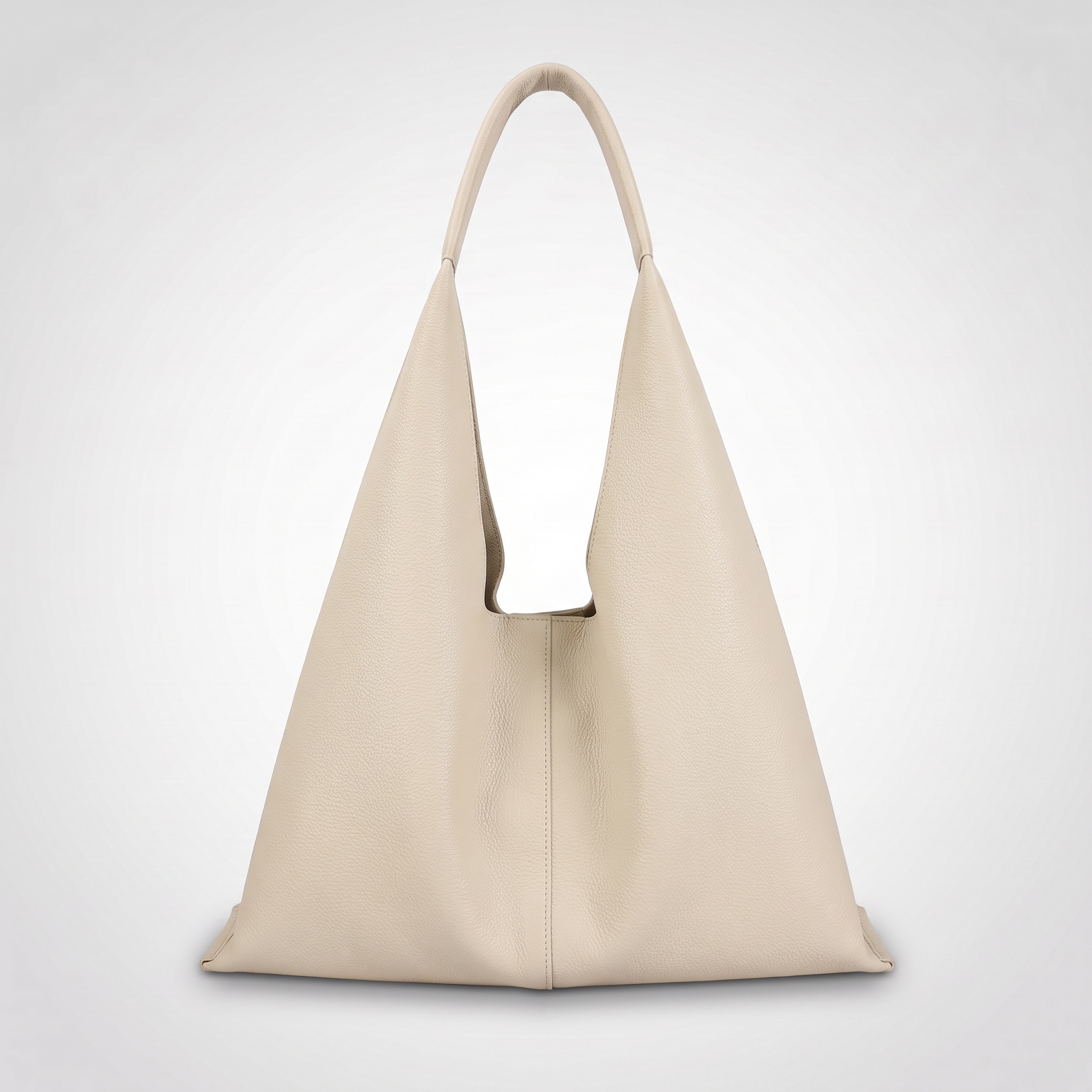 Sac HALIA crème, vue de face