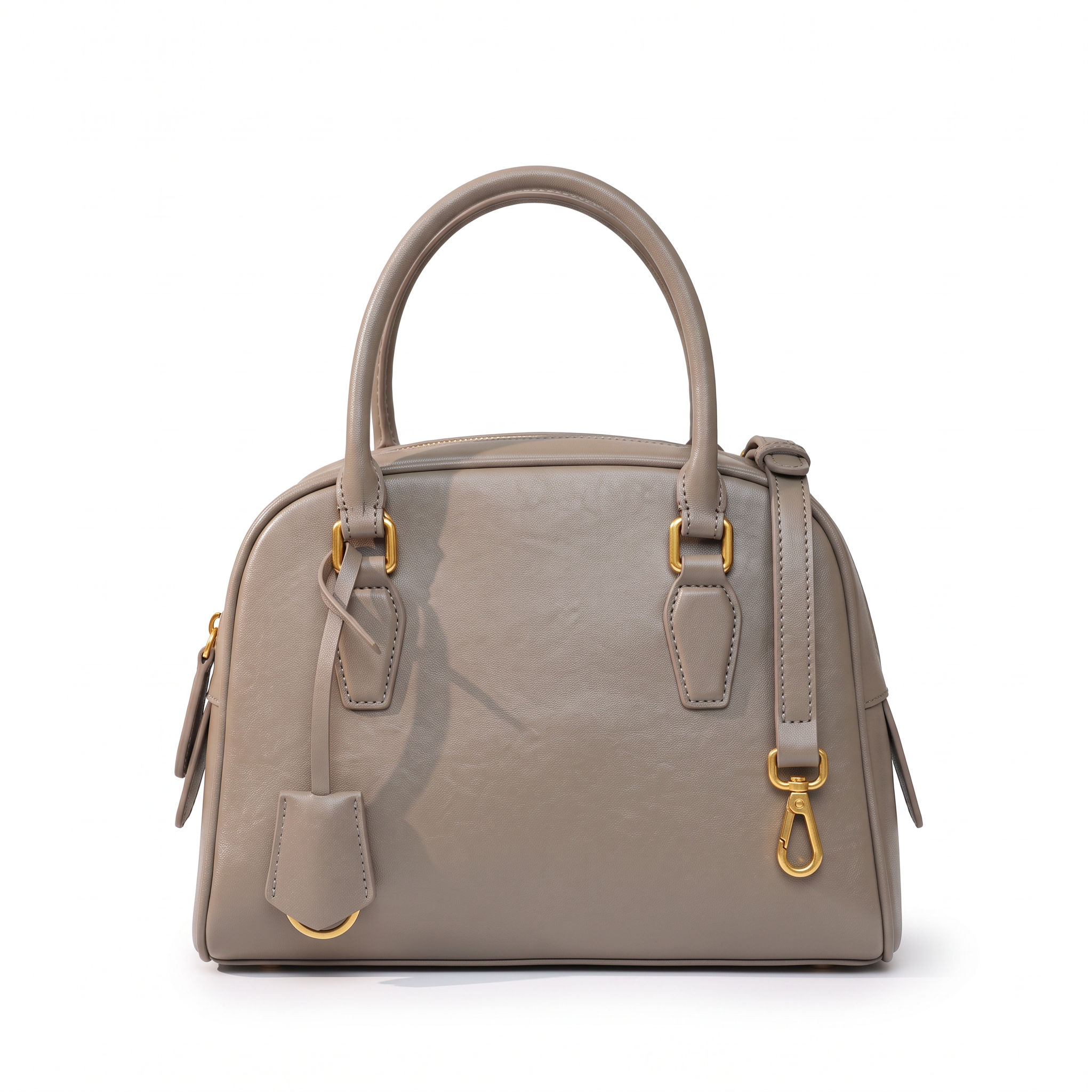 Sac IMANI gris, vue de face