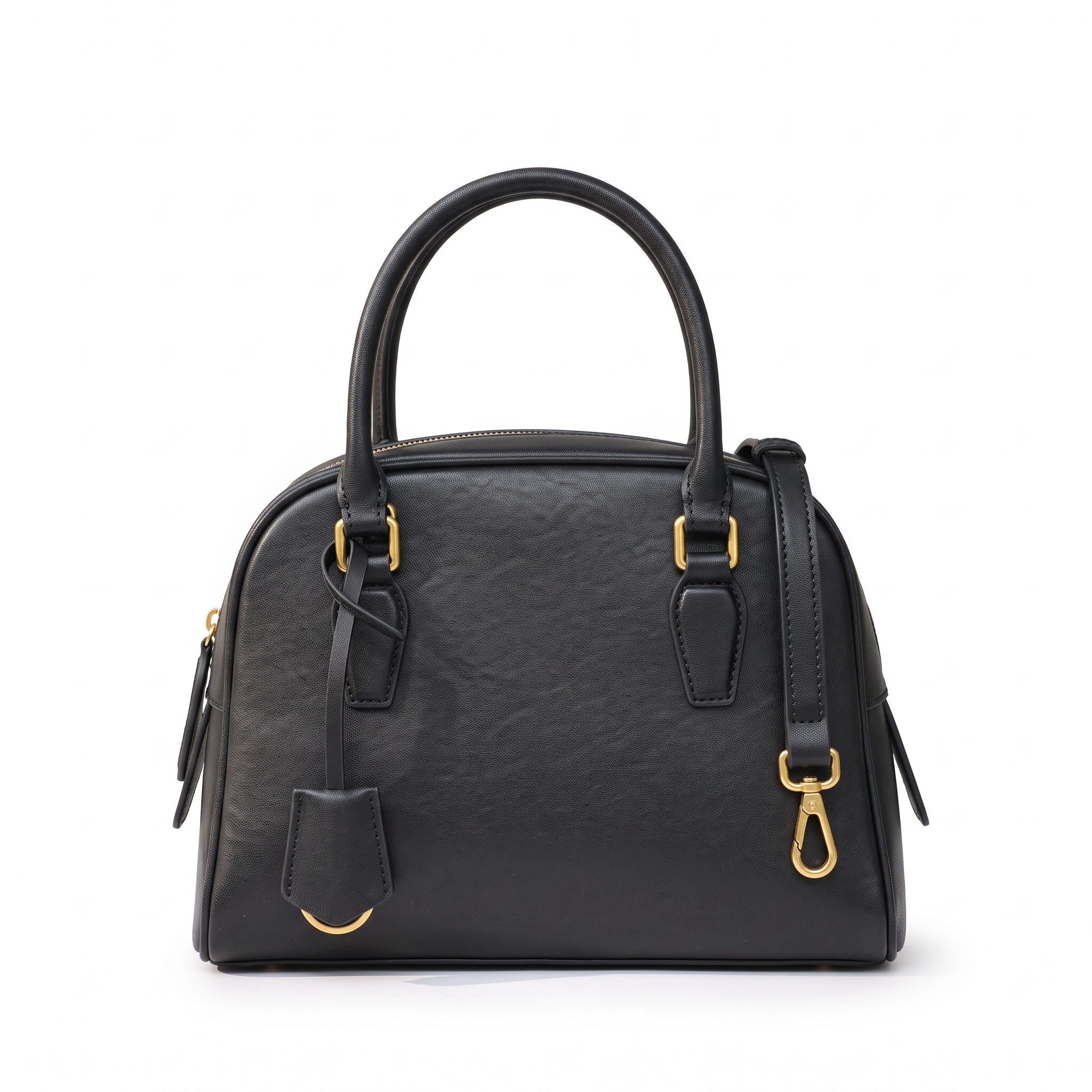 Sac IMANI noir, vue de face
