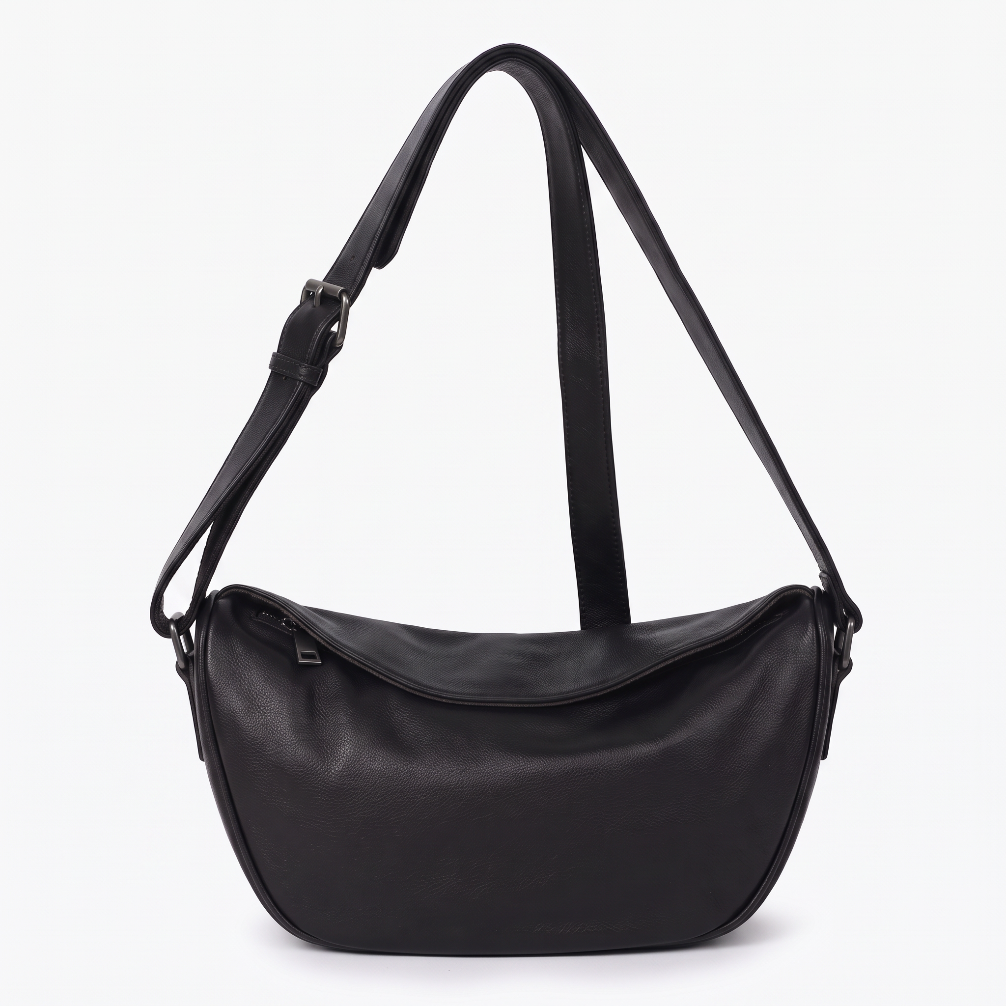 Sac OLGA noir, vue de face