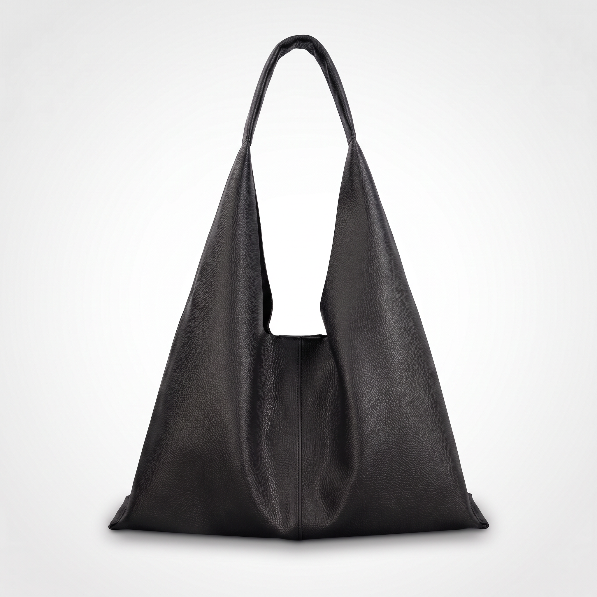 Sac HALIA noir, vue de face