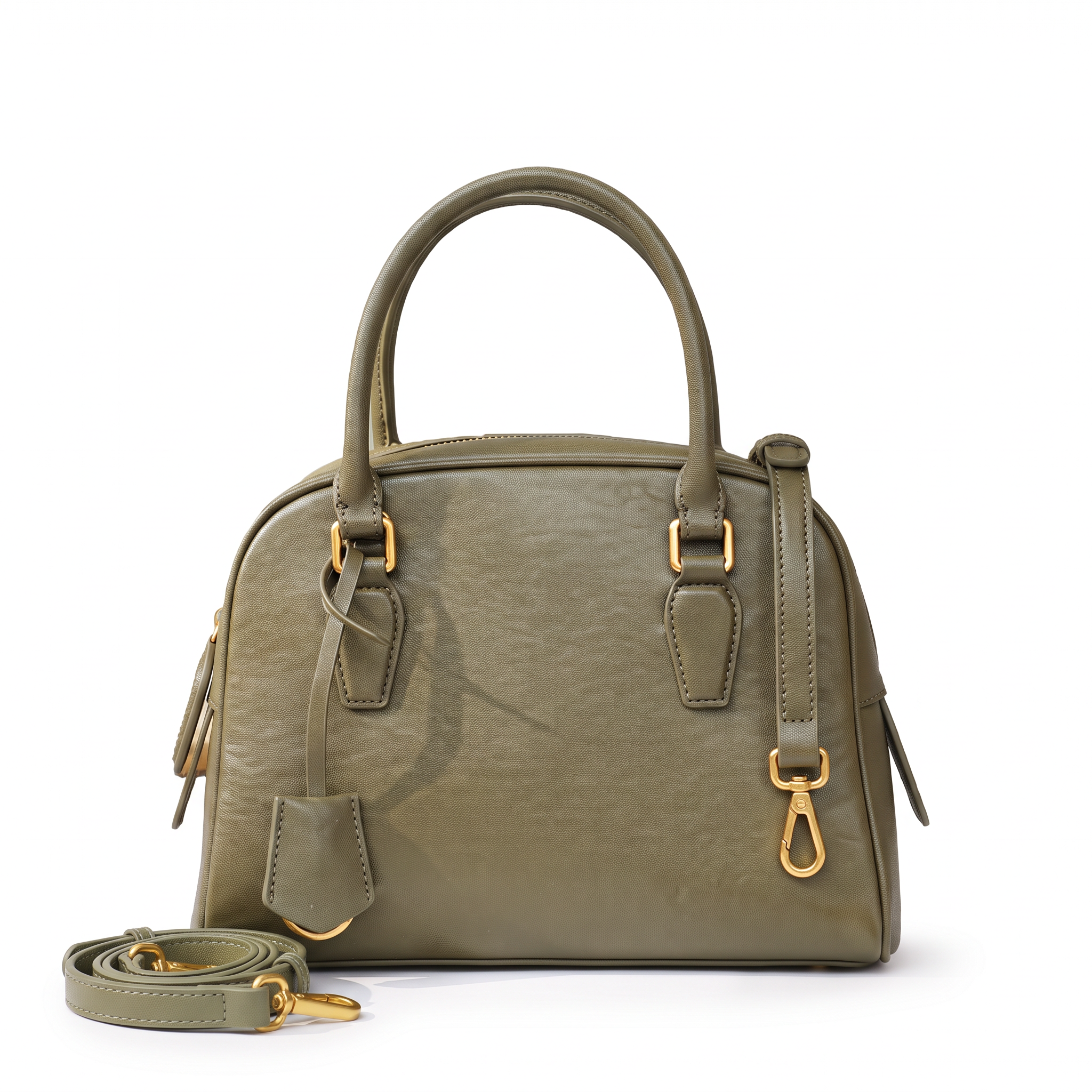 Sac IMANI kaki, vue de face