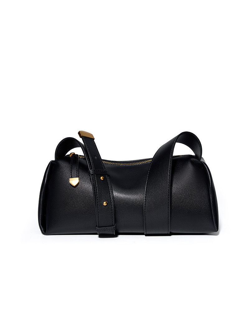 BAGUETTE – Sac baguette en cuir de vachette (vue 3) – YUMIKA