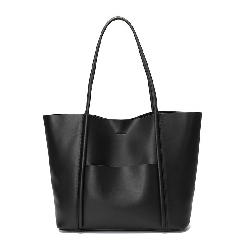 CAMEO L – Large cowhide leather bag (view 5) – YUMIKA
