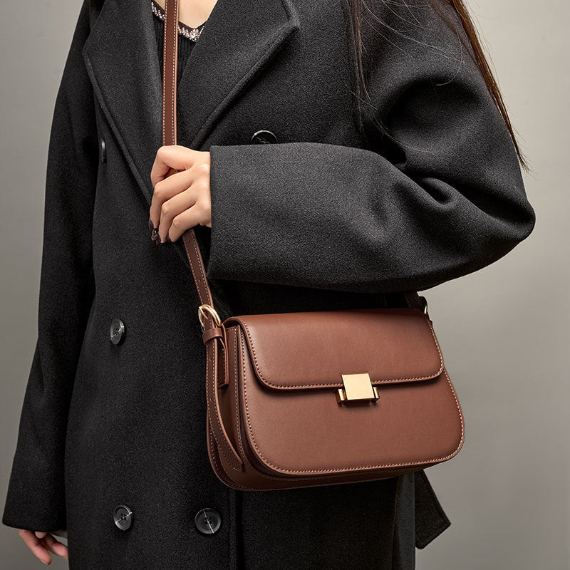 ELENA – Petit sac à anse en cuir (vue 6) – YUMIKA