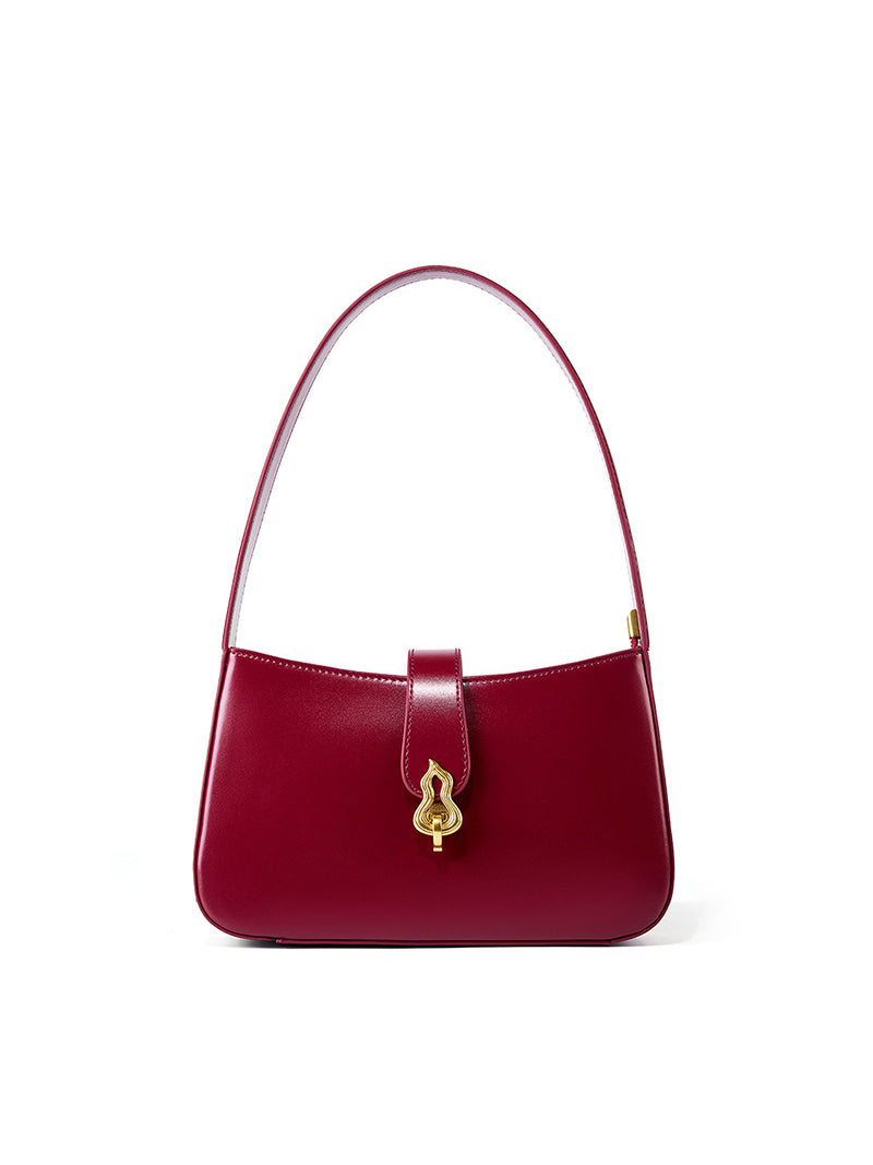 FLAME – Petit sac en cuir fermoir flamme (vue 1) – YUMIKA