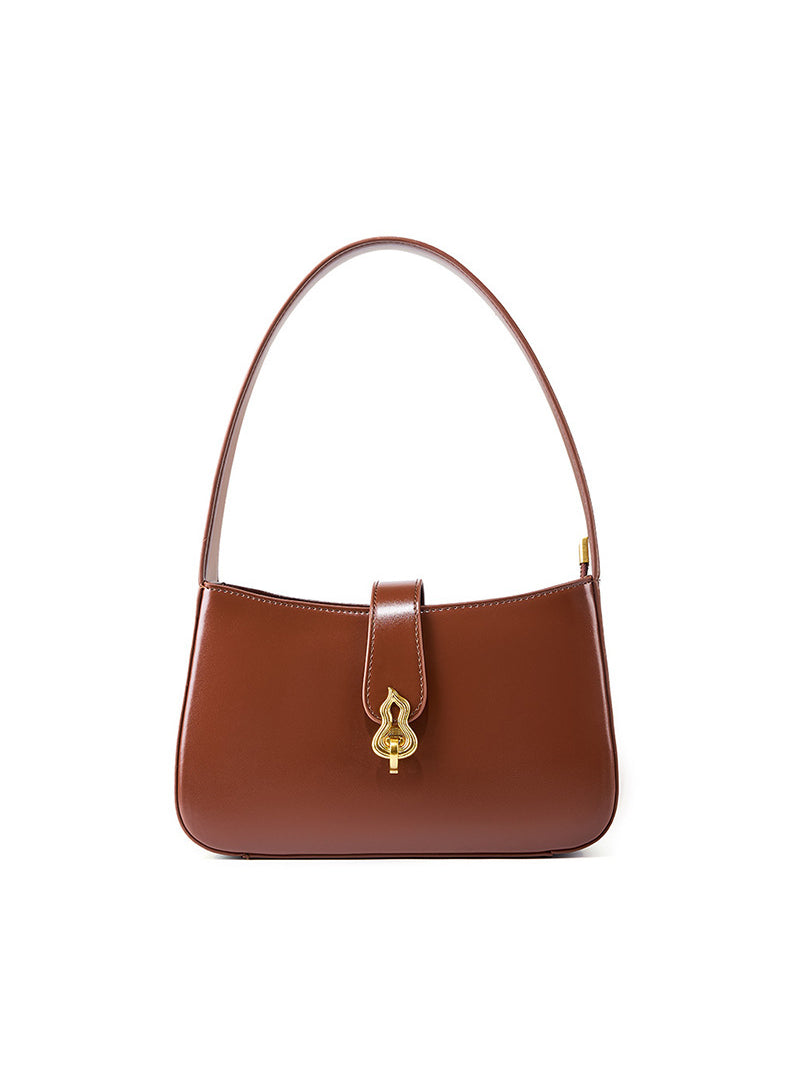 FLAME – Petit sac en cuir fermoir flamme (vue 5) – YUMIKA