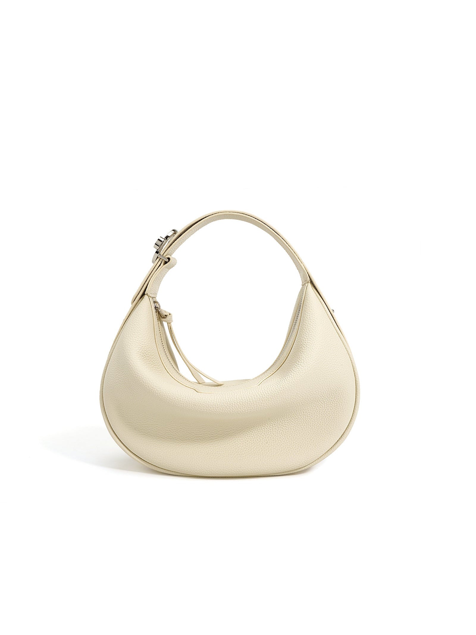 HALFMOON – Leather half-moon bag (view 10) – YUMIKA