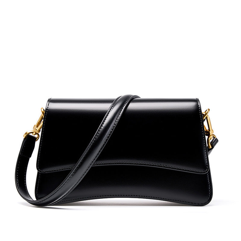 LADY'S – Sac à rabat rétro en cuir (vue 1) – YUMIKA