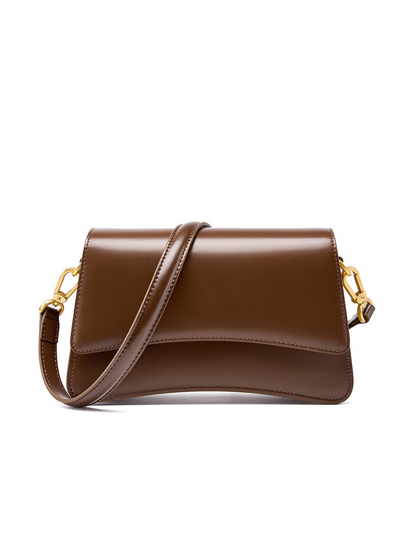 LADY'S – Sac à rabat rétro en cuir (vue 4) – YUMIKA