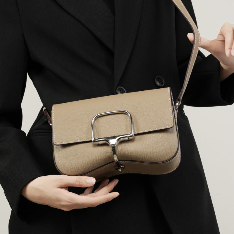 LUMIA – Petit sac à anse en cuir (vue 2) – YUMIKA