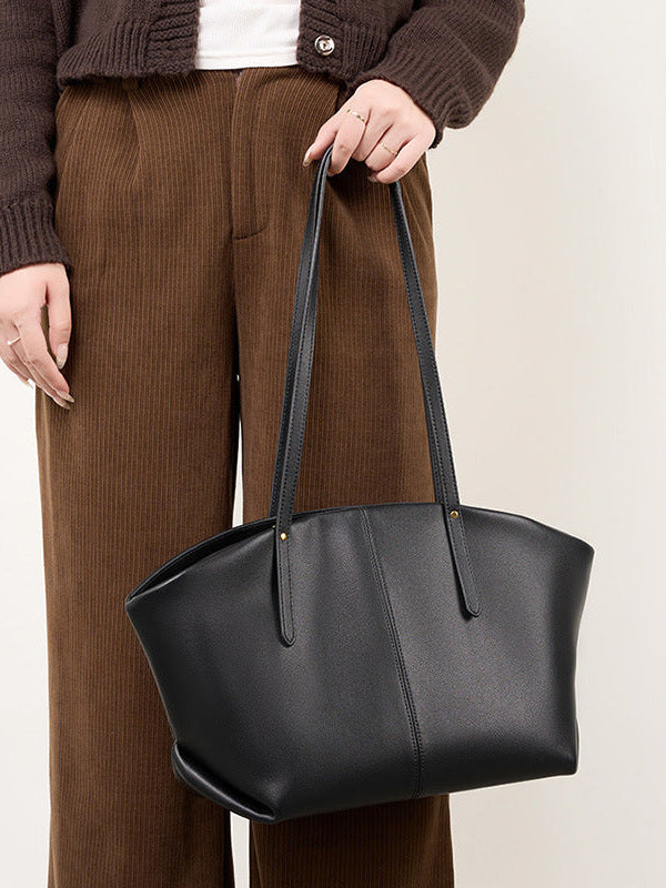 MILLER – Leather shoulder bag (view 6) – YUMIKA