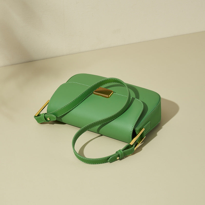MYA – Sac à rabat en cuir de vachette (vue 10) – YUMIKA