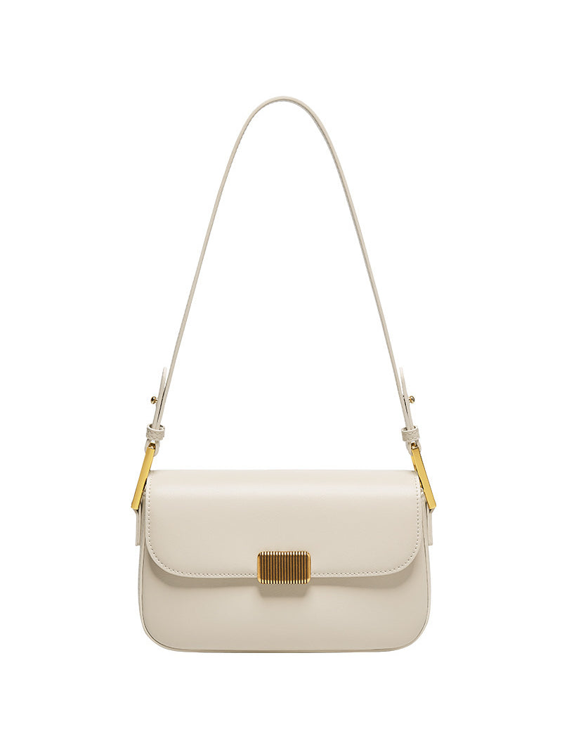 MYA – Sac à rabat en cuir de vachette (vue 3) – YUMIKA