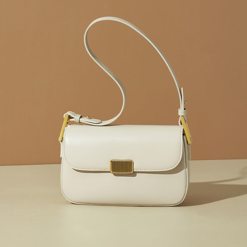 MYA – Sac à rabat en cuir de vachette (vue 8) – YUMIKA
