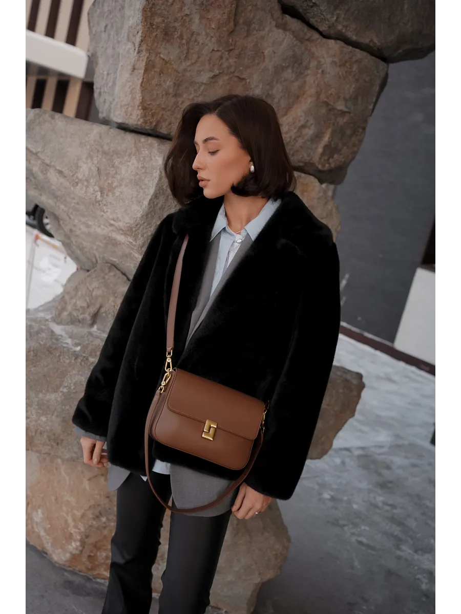 SALOMÉ – Structured crossbody bag (view 7) – YUMIKA