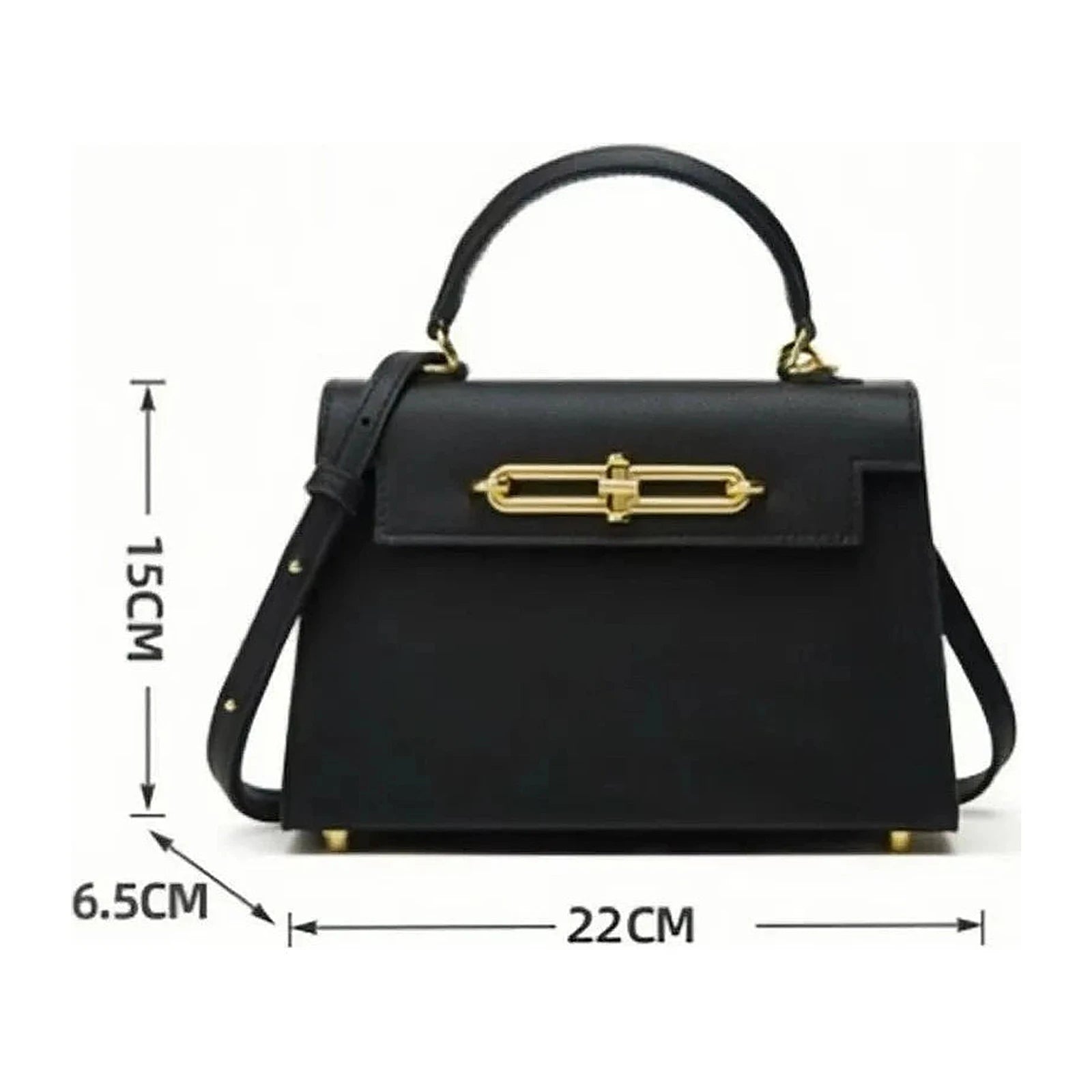 Sac LANA noir – dimensions